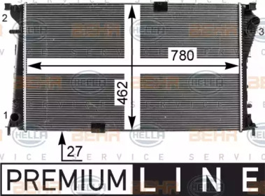 Теплообменник HELLA 8MK 376 700-371