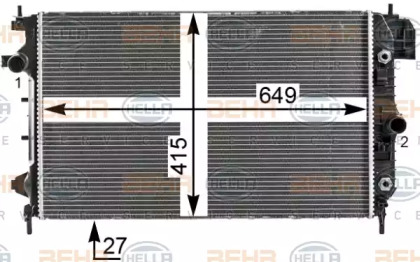 Теплообменник HELLA 8MK 376 700-451