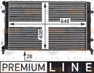 Теплообменник HELLA 8MK 376 700-491