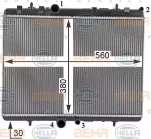 Теплообменник HELLA 8MK 376 700-531