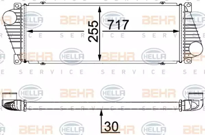 Теплообменник HELLA 8ML 376 700-624