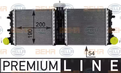 Теплообменник HELLA 8MK 376 701-251