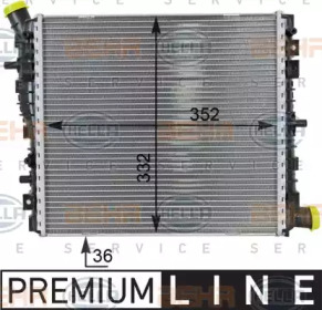 Теплообменник HELLA 8MK 376 701-261