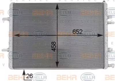 Теплообменник HELLA 8MK 376 701-351