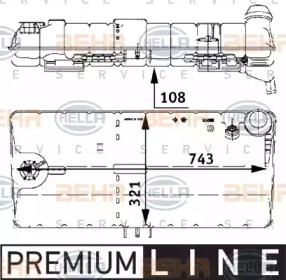 Резервуар HELLA 8MA 376 705-331