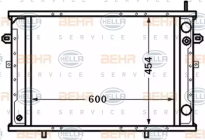 Теплообменник HELLA 8MK 376 705-661