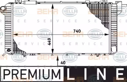 Теплообменник HELLA 8MK 376 706-001