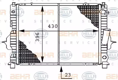 Теплообменник HELLA 8MK 376 706-474