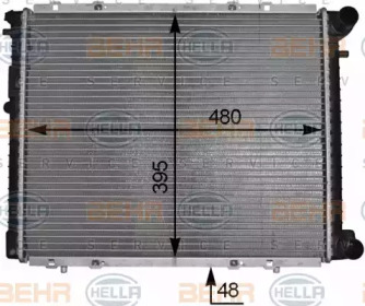 Теплообменник HELLA 8MK 376 706-514