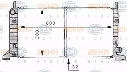 Теплообменник HELLA 8MK 376 706-661