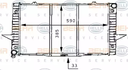 Теплообменник HELLA 8MK 376 706-751