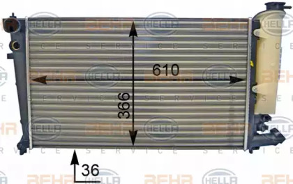 Теплообменник HELLA 8MK 376 707-261