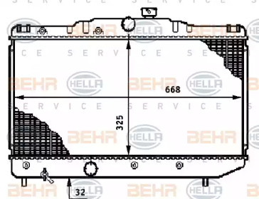 Теплообменник HELLA 8MK 376 708-711