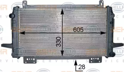 Теплообменник HELLA 8MK 376 710-461