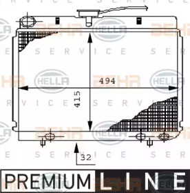 Теплообменник HELLA 8MK 376 710-531