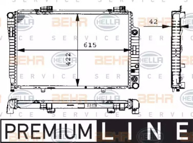 Теплообменник HELLA 8MK 376 711-191