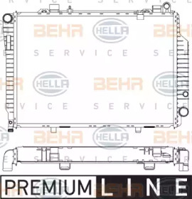 Теплообменник HELLA 8MK 376 711-201