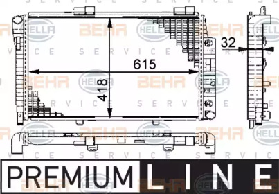 Теплообменник HELLA 8MK 376 712-021