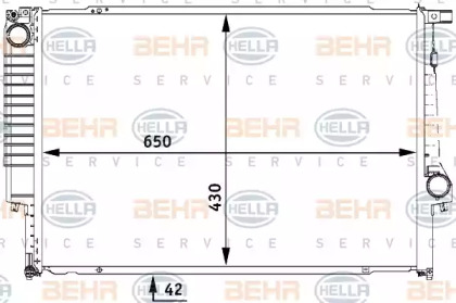 Теплообменник HELLA 8MK 376 712-124