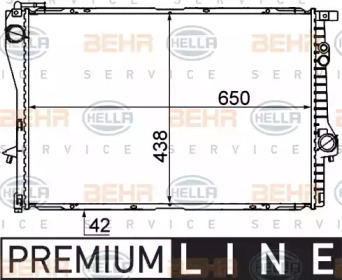 Теплообменник HELLA 8MK 376 712-231