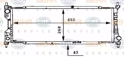 Теплообменник HELLA 8MK 376 712-351