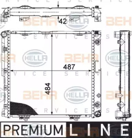 Теплообменник HELLA 8MK 376 712-431