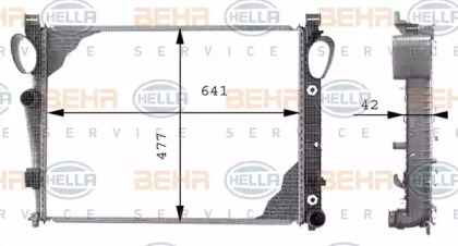 Теплообменник HELLA 8MK 376 712-574