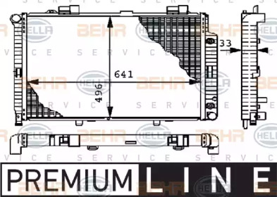 Теплообменник HELLA 8MK 376 712-581