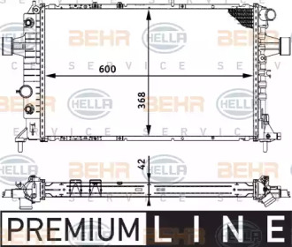 Теплообменник HELLA 8MK 376 713-011