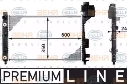 Теплообменник HELLA 8MK 376 713-041