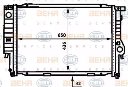 Теплообменник HELLA 8MK 376 713-281