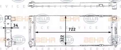 Теплообменник HELLA 8MK 376 713-471