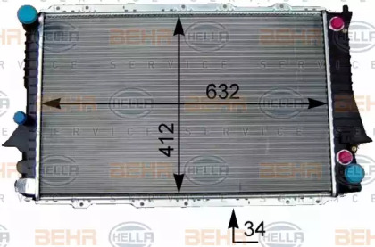 Теплообменник HELLA 8MK 376 714-001