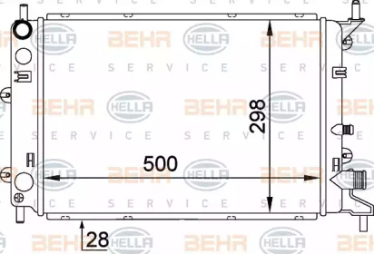 Теплообменник HELLA 8MK 376 714-171