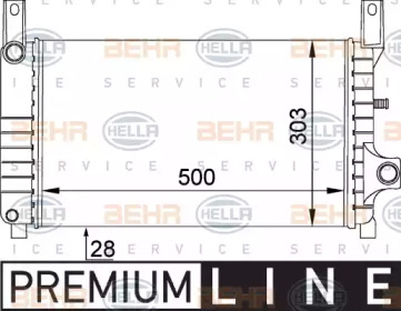 Теплообменник HELLA 8MK 376 714-191