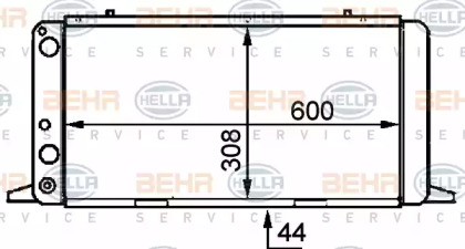 Теплообменник HELLA 8MK 376 714-471