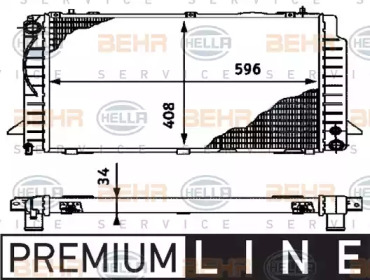 Теплообменник HELLA 8MK 376 714-601