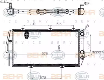 Теплообменник HELLA 8MK 376 714-701