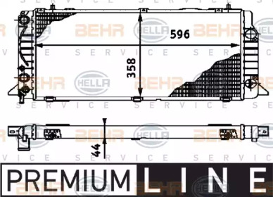 Теплообменник HELLA 8MK 376 714-771