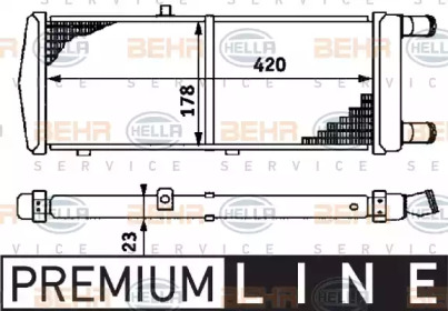 Теплообменник HELLA 8MK 376 715-201