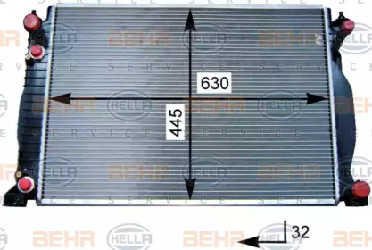 Теплообменник HELLA 8MK 376 715-341