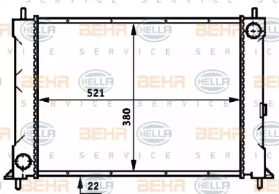 Теплообменник HELLA 8MK 376 716-361