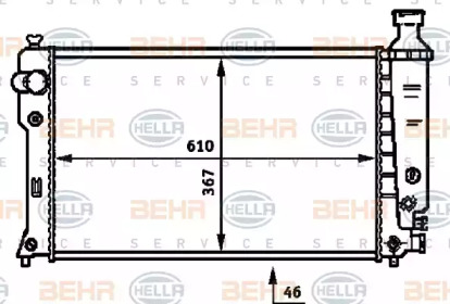 Теплообменник HELLA 8MK 376 717-661