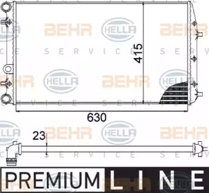 Теплообменник HELLA 8MK 376 717-701