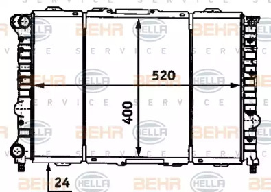 Теплообменник HELLA 8MK 376 718-101