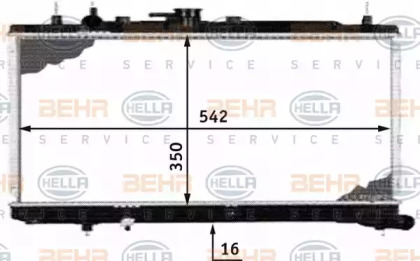 Теплообменник HELLA 8MK 376 718-361