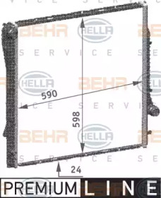 Теплообменник HELLA 8MK 376 718-771