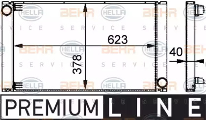 Теплообменник HELLA 8MK 376 719-101