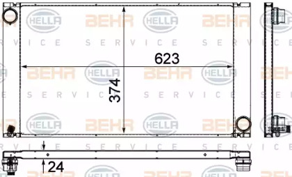 Теплообменник HELLA 8MK 376 719-111