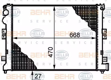 Теплообменник HELLA 8MK 376 719-231